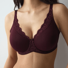 Triumph Amourette W01 BH med bøjle, bordeaux - 10210670 - 7291 - Claret