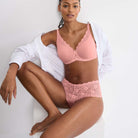 Triumph Amourette W01 BH med bøjle, pink - 10210670 - 00BE - Cherry Rose