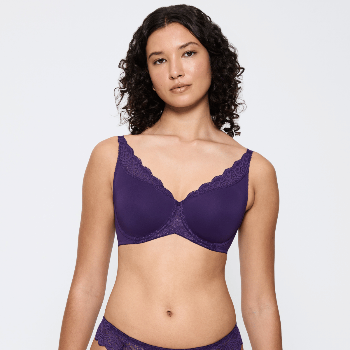 Triumph Amourette W01 BH med bøjle, lilla - 10210670 - 00EH - Royal Purple