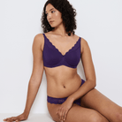Triumph Amourette W01 BH med bøjle, lilla - 10210670 - 00EH - Royal Purple