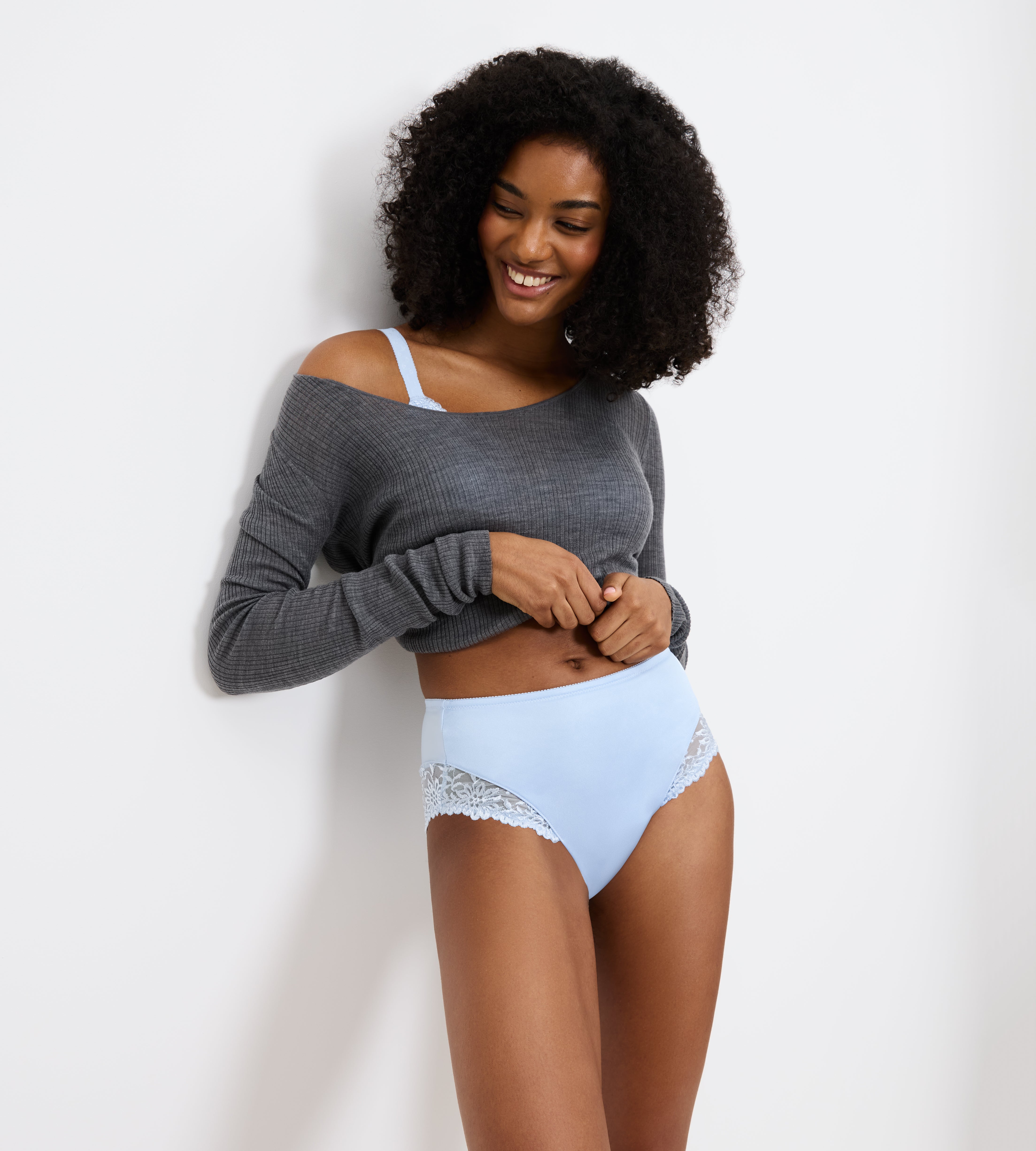 Triumph Ladyform Soft maxi trusse, lyseblå - 10210671 - 00SA - Ice