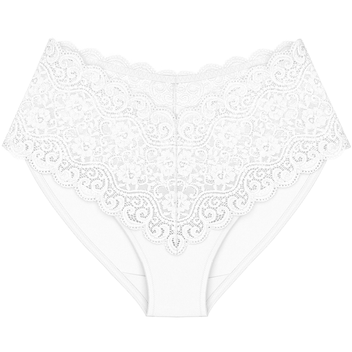 Triumph Amourette maxi trusse, hvid - 10210675 - 0003 - White