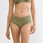 Triumph Amourette maxi trusse, grøn - 10210675 - 7855 - Olive Gold