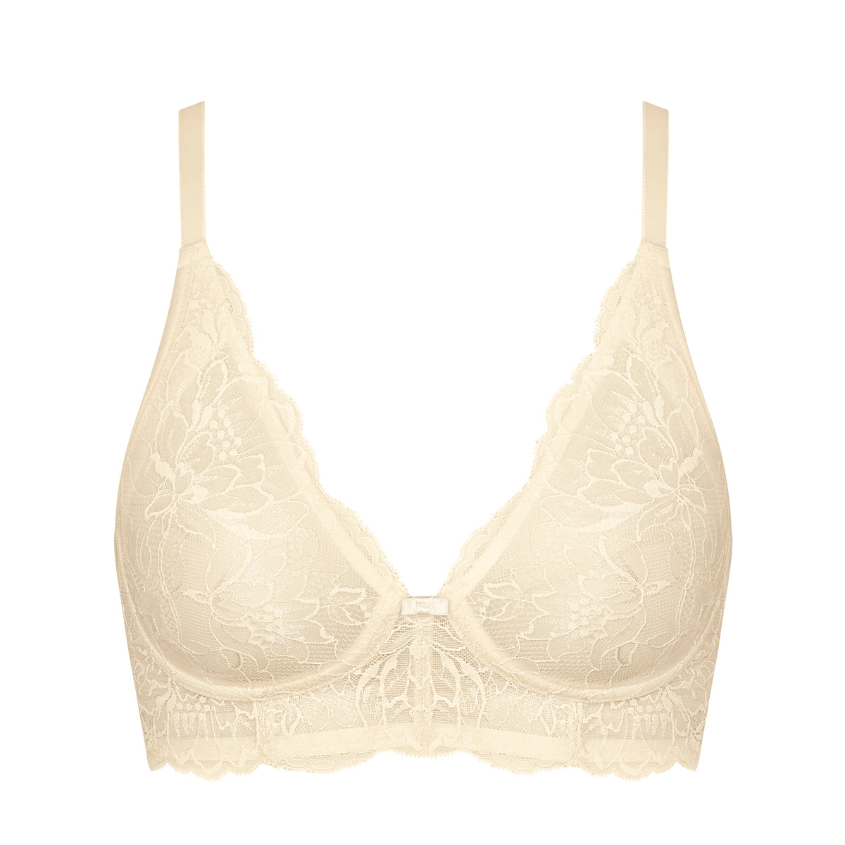 Triumph Amourette Charm N03 BH uden bøjle, creme - 10210687 - 6720 - Creamy Dream