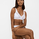 Triumph Amourette N BH uden bøjle, hvid - 10210704 - 0003 - White