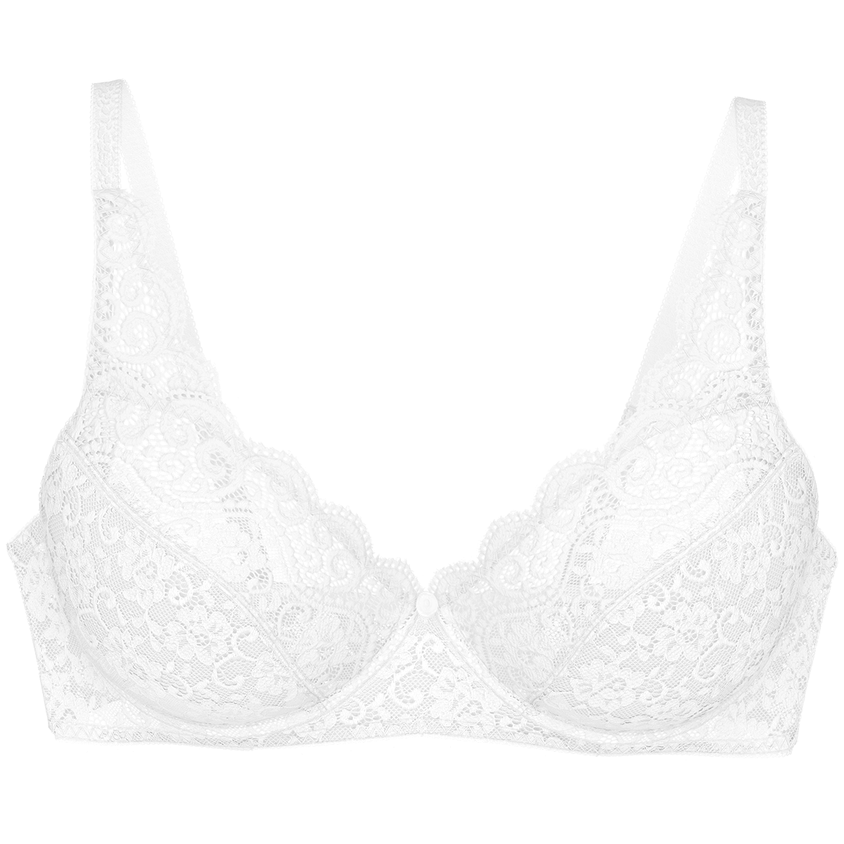 Triumph Amourette N BH uden bøjle, hvid - 10210704 - 0003 - White