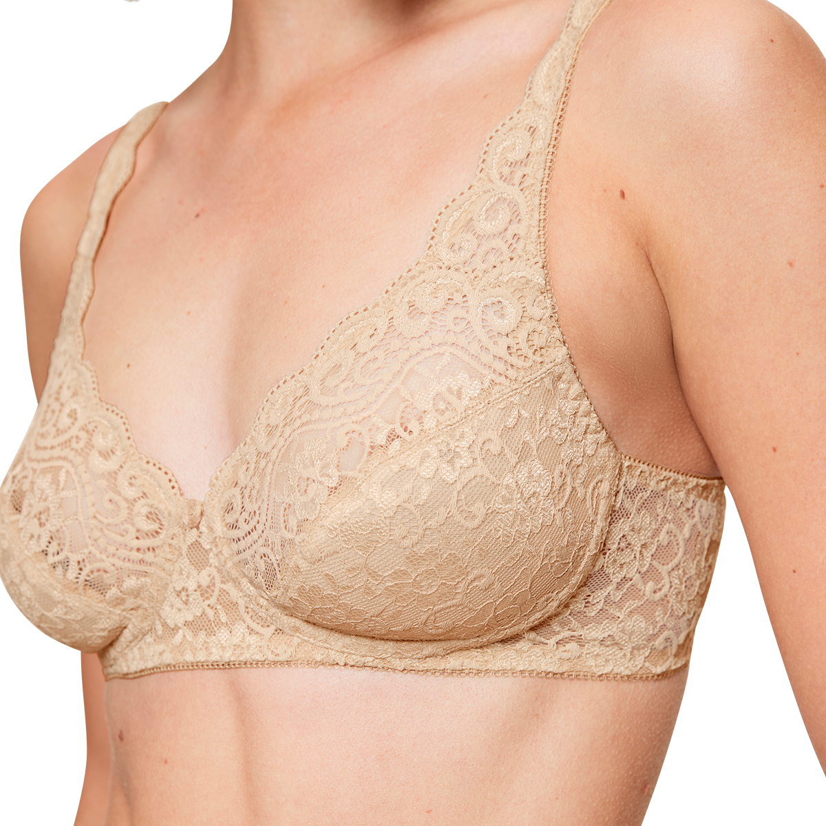 Triumph Amourette N BH uden bøjle, beige - 10210704 - 0026 - Skin