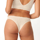 Sloggi Zero Feel Lace 2.0 brazilian trusse, natural - 10211268 - 6308 - Angora