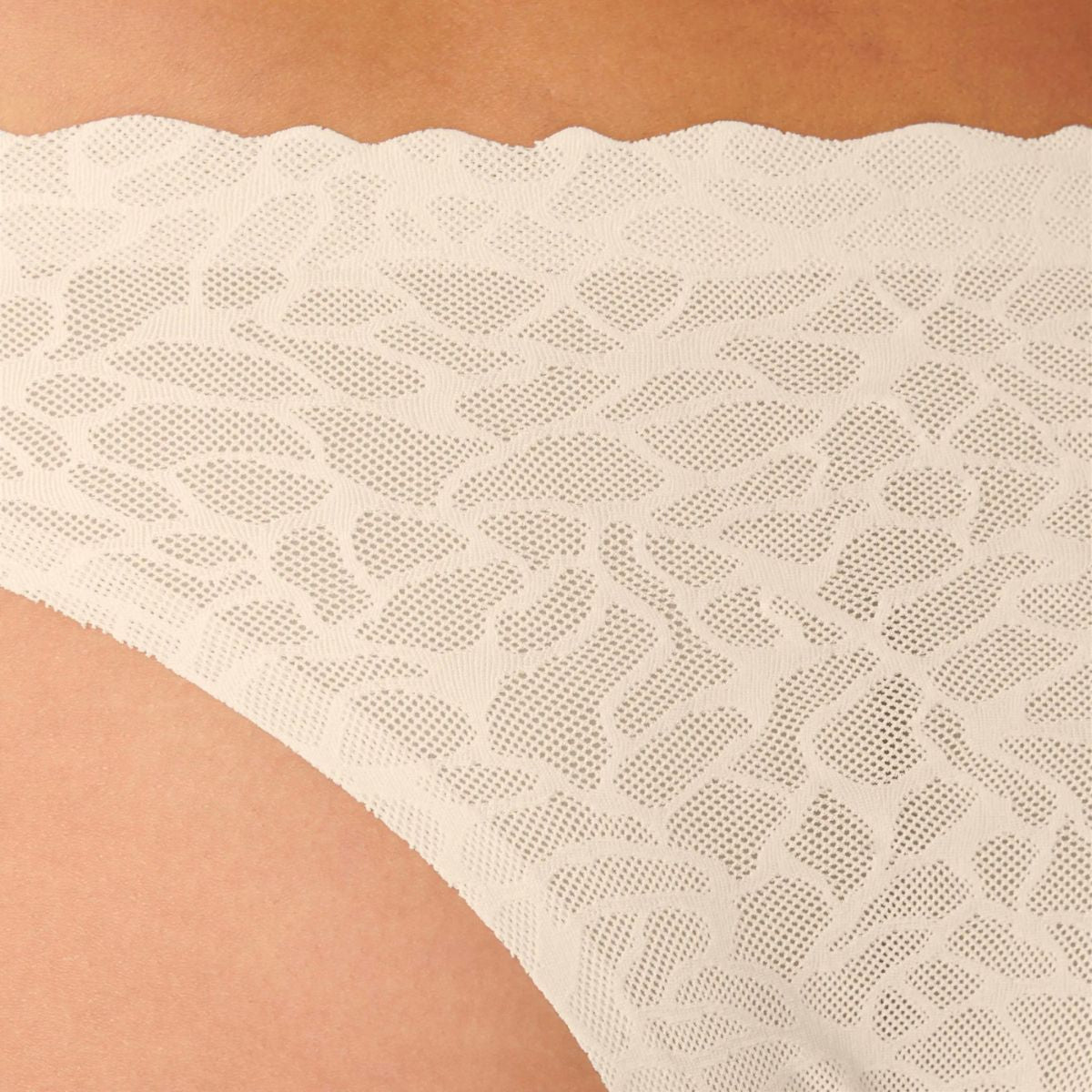 Sloggi Zero Feel Lace 2.0 brazilian trusse, natural - 10211268 - 6308 - Angora
