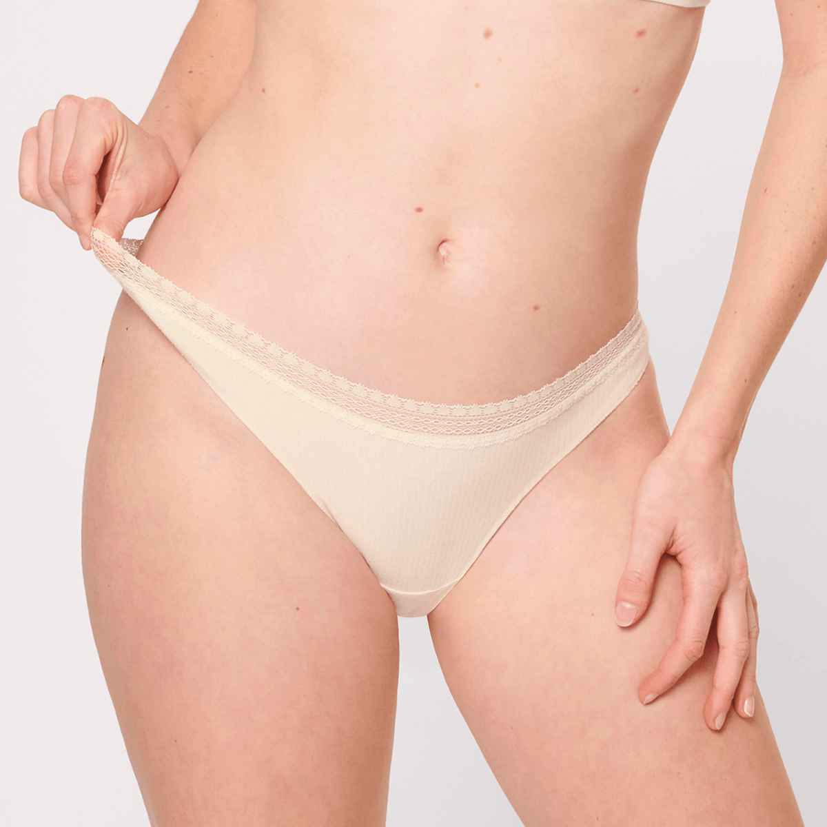 Sloggi GO Ribbed 2-Pack brazilian trusse, multi - 10213152 - M003 - Multicolour