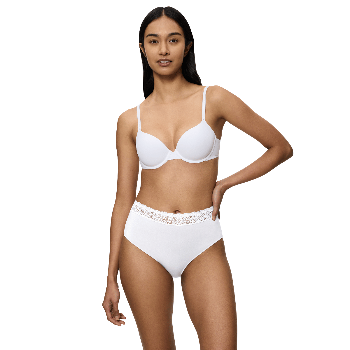 Triumph Feel Of Modal midi trusse, hvid - 10214399 - 0003 - White