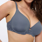 Triumph Amourette Charm T WHP01 BH med bøjle, blå - 10214459 - 00XX - Cloudy Blue