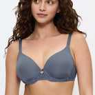 Triumph Amourette Charm T WHP01 BH med bøjle, blå - 10214459 - 00XX - Cloudy Blue