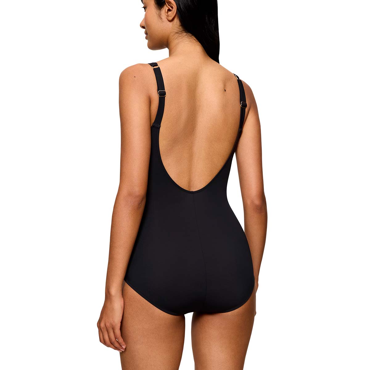 Triumph Summer Allure badedragt uden bøjle, sort - 10214522 - M016 - White - Dark Combination