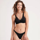Sloggi Body Adapt Twist brazilian trusse, sort - 10214615 - 0004 - Black