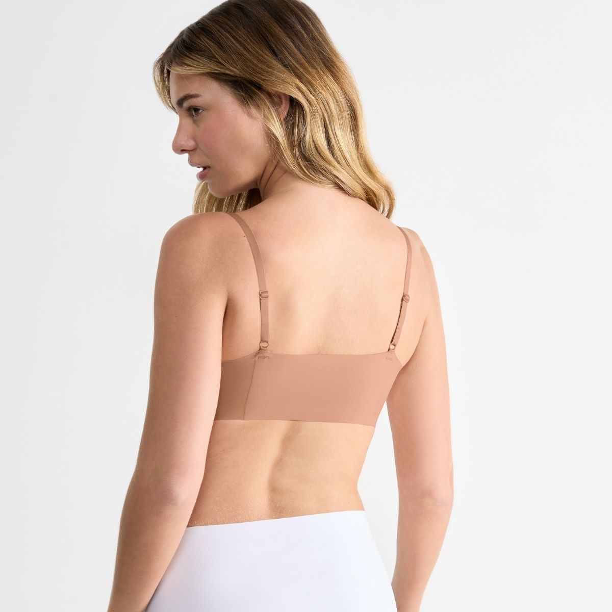 Sloggi Zero Microfibre 2.0 bralette top, brun - 10215243 - 00ME - Cameo Brown