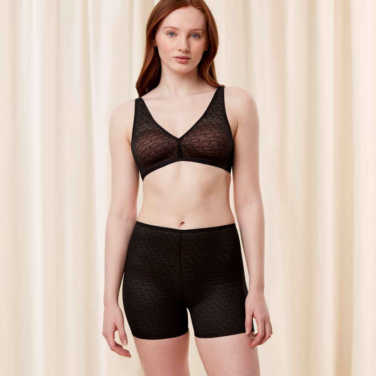 Triumph Signature Sheer shorts, sort - 10215935 - 0004 - Black
