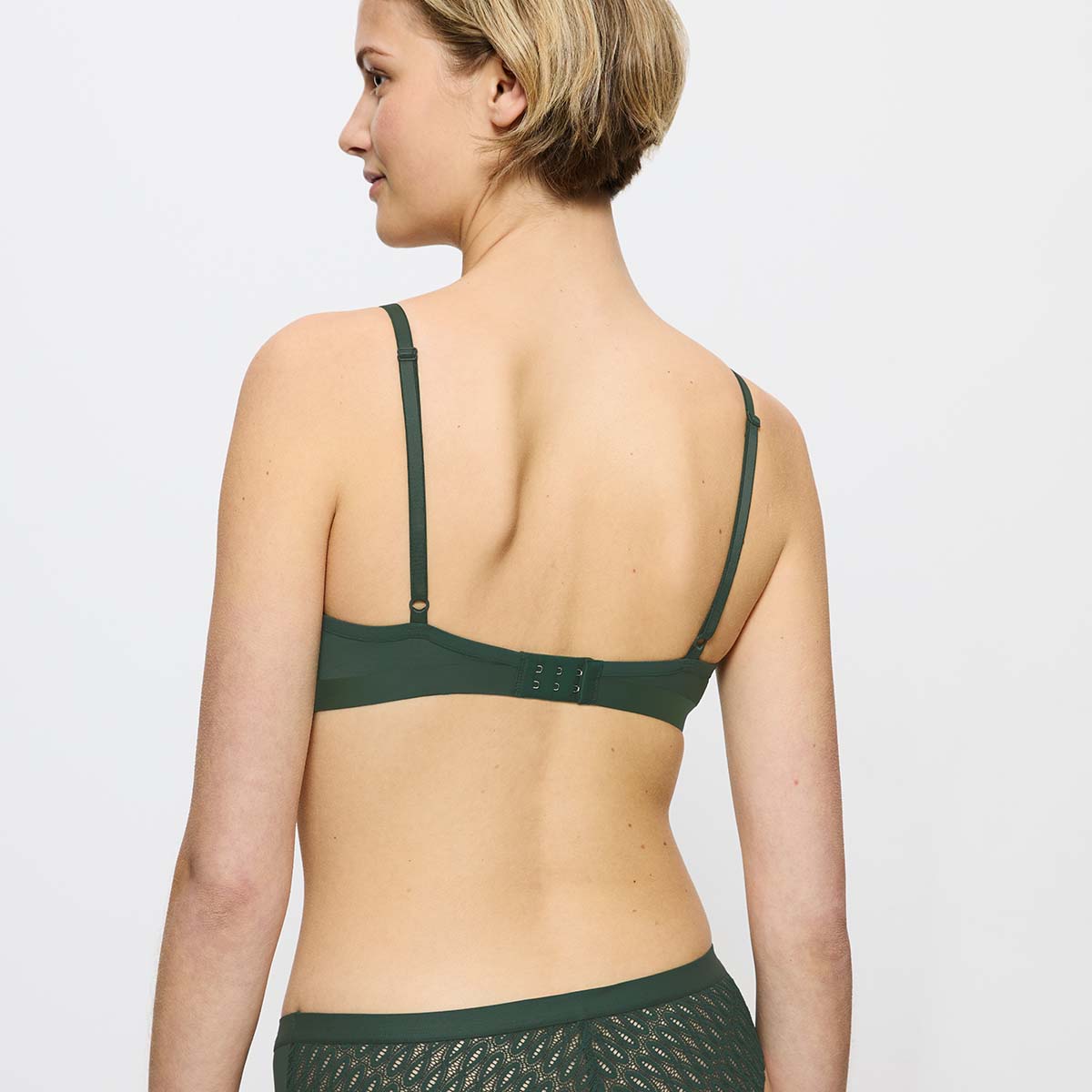 Triumph Aura Spotlight WP BH med bøjle, grøn - 10216460 - 6172 - Green Kiss