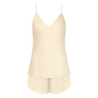 Triumph Silky Sensuality pyjamas, natural - 10216532 - 1595 - Ecru White