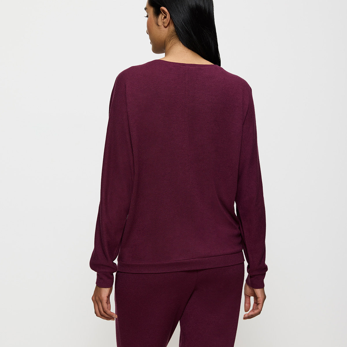Triumph Cozy Comfort striktrøje, bordeaux - 10216538 - 00EG - Burgundy