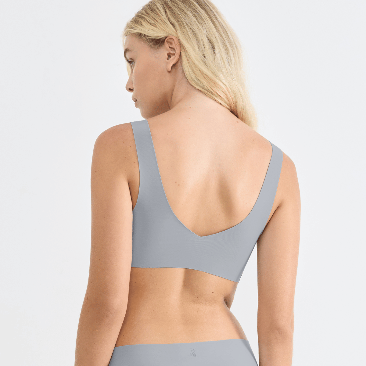 Sloggi Zero Feel 2.0 bralette BH, grå - 10217728 - 3602 - Chrome