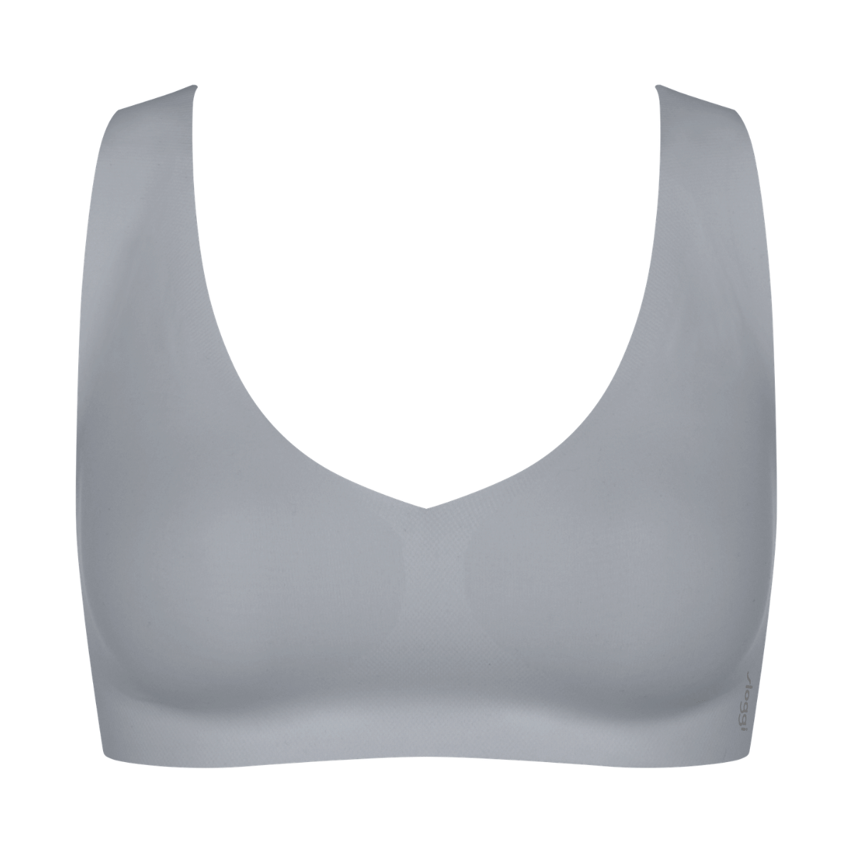 Sloggi Zero Feel 2.0 bralette BH, grå - 10217728 - 3602 - Chrome