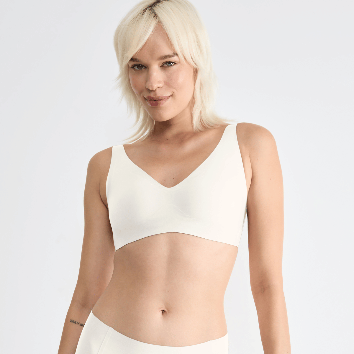 Sloggi Zero Feel 2.0 BH top, hvid - 10217729 - 00GZ - Silk White