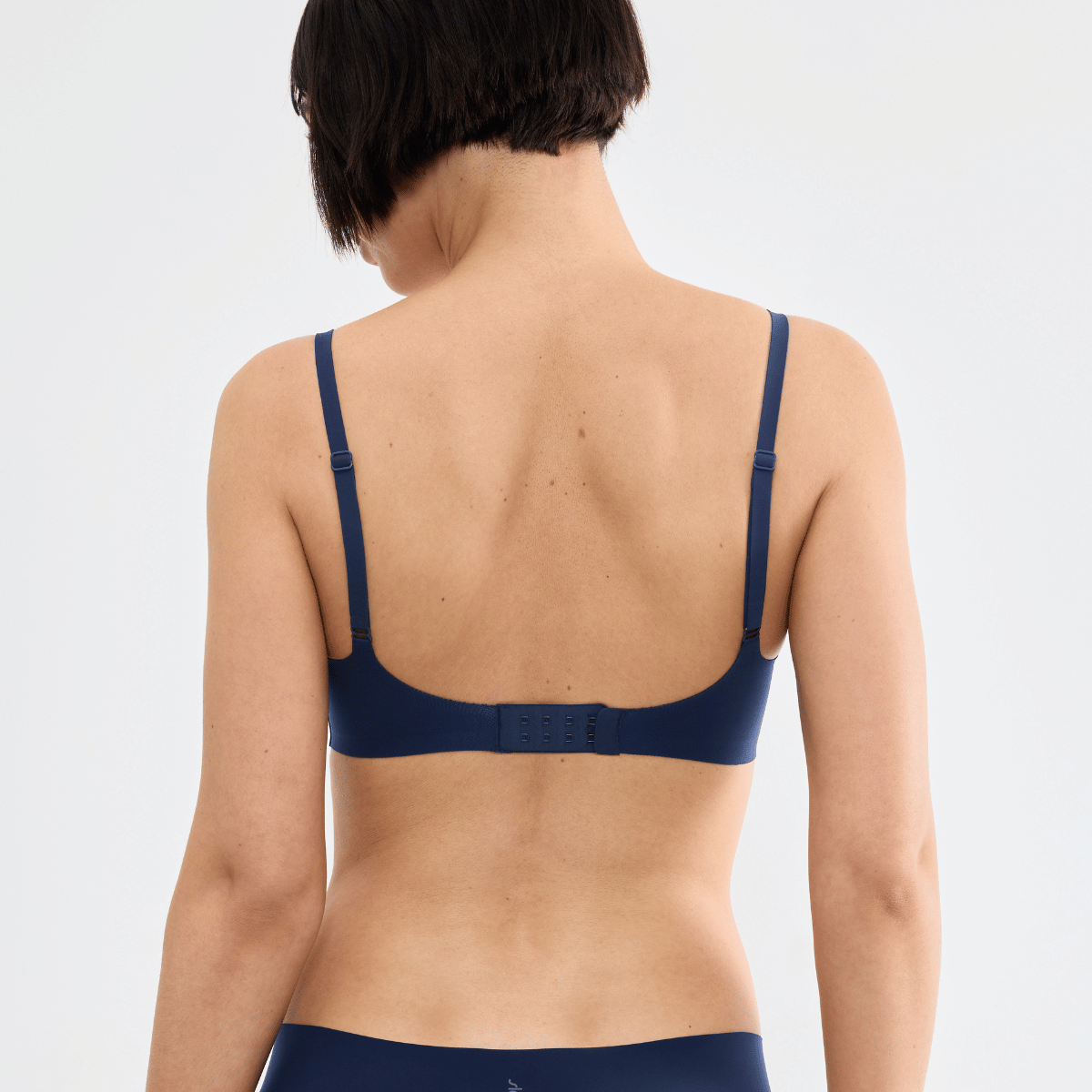 Sloggi Zero Feel 2.0 Ultra BH uden bøjle, blå - 10217766 - 2114 - Navy Blue