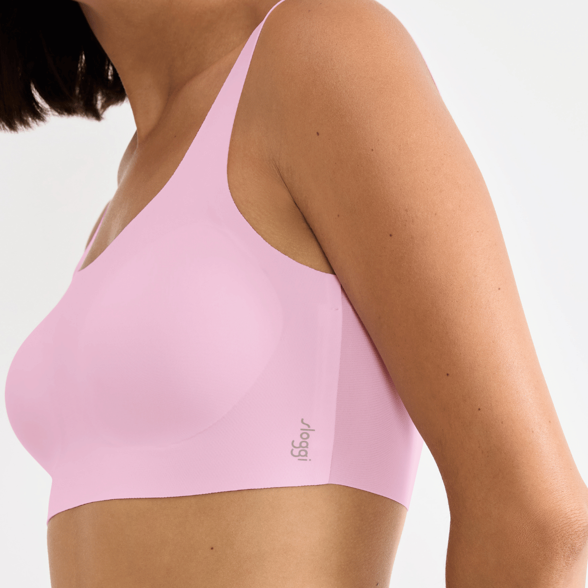 Sloggi Zero Feel 2.0 BH top, lyserød - 10217786 - 1588 - Floral Pink