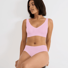 Sloggi Zero Feel 2.0 hipster trusse, lyserød - 10217844 - 1588 - Floral Pink
