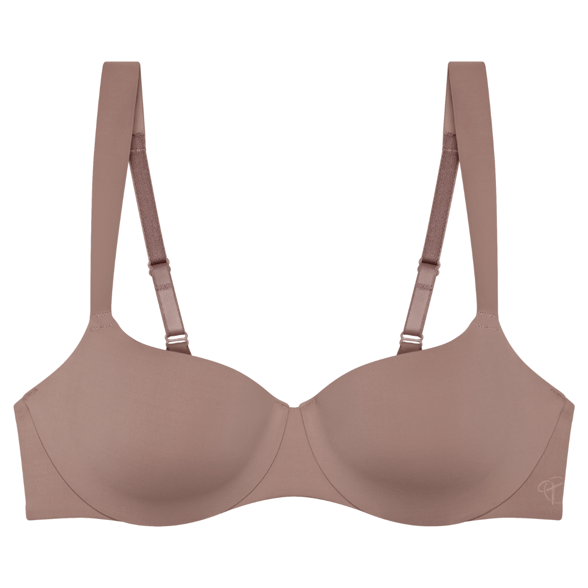 Triumph Body Make-Up Illusion BH med bøjle, rosa - 10217849 - 00ZE - Chocolate Mousse