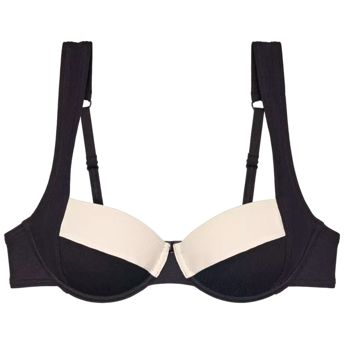 Triumph Summer Glow bikini top med bøjle, sort - 10217986 - 0004 - Black