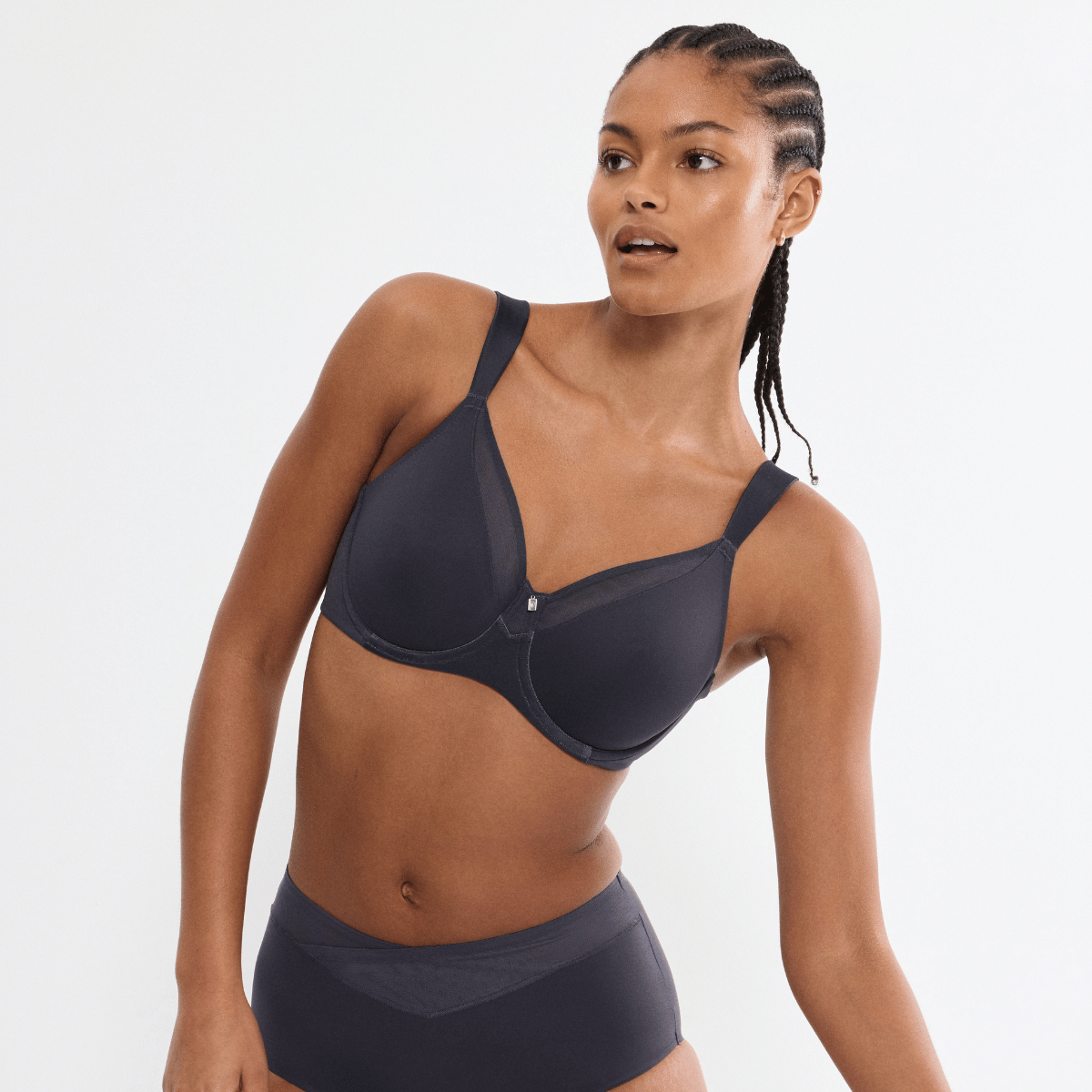Triumph True Shape Sensation W01 BH med bøjle, grå - 10218201 - 00JO - Ink Gray
