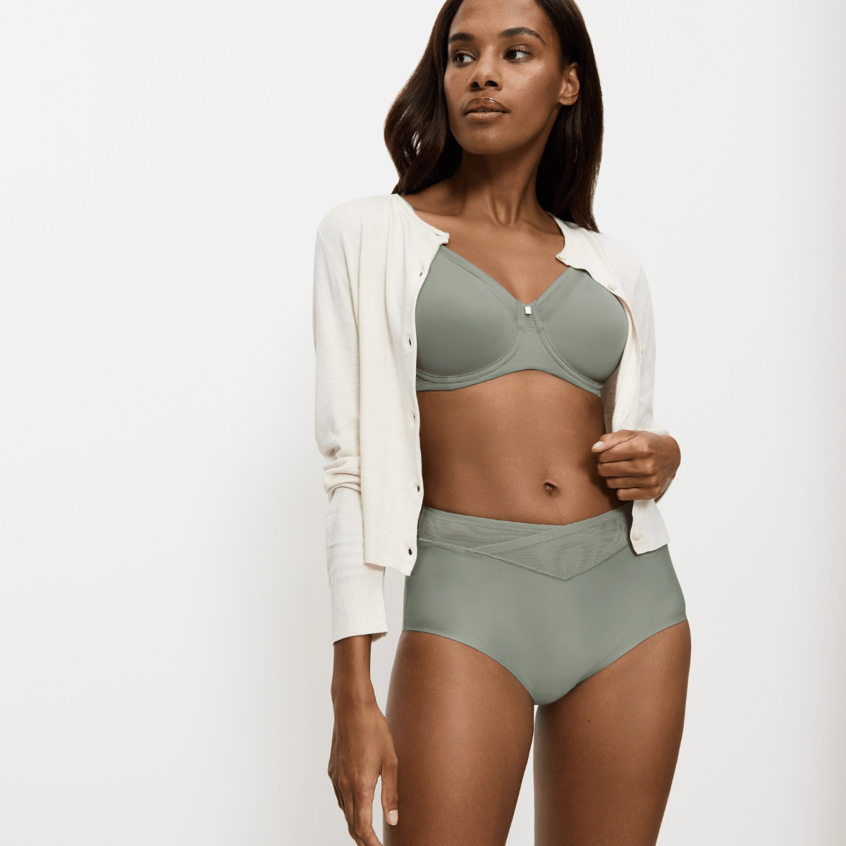 Triumph True Shape Sensation maxi trusse, grå - 10218231 - 2927 - Grigio Medio