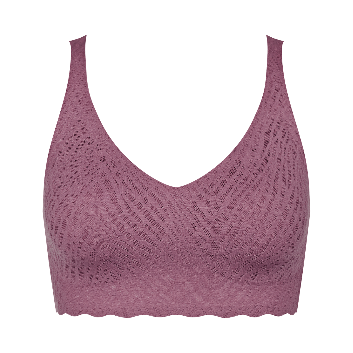 Sloggi Zero Feel Bliss bralette BH, lilla - 10219598 - 7574 - Lila Clover