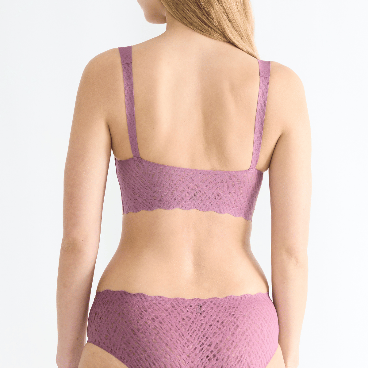 Sloggi Zero Feel Bliss bralette BH, lilla - 10219598 - 7574 - Lila Clover