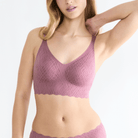 Sloggi Zero Feel Bliss bralette BH, lilla - 10219598 - 7574 - Lila Clover