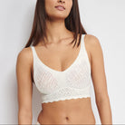 Sloggi Zero Feel Bliss bralette BH, hvid - 10219598 - 00GZ - Silk White