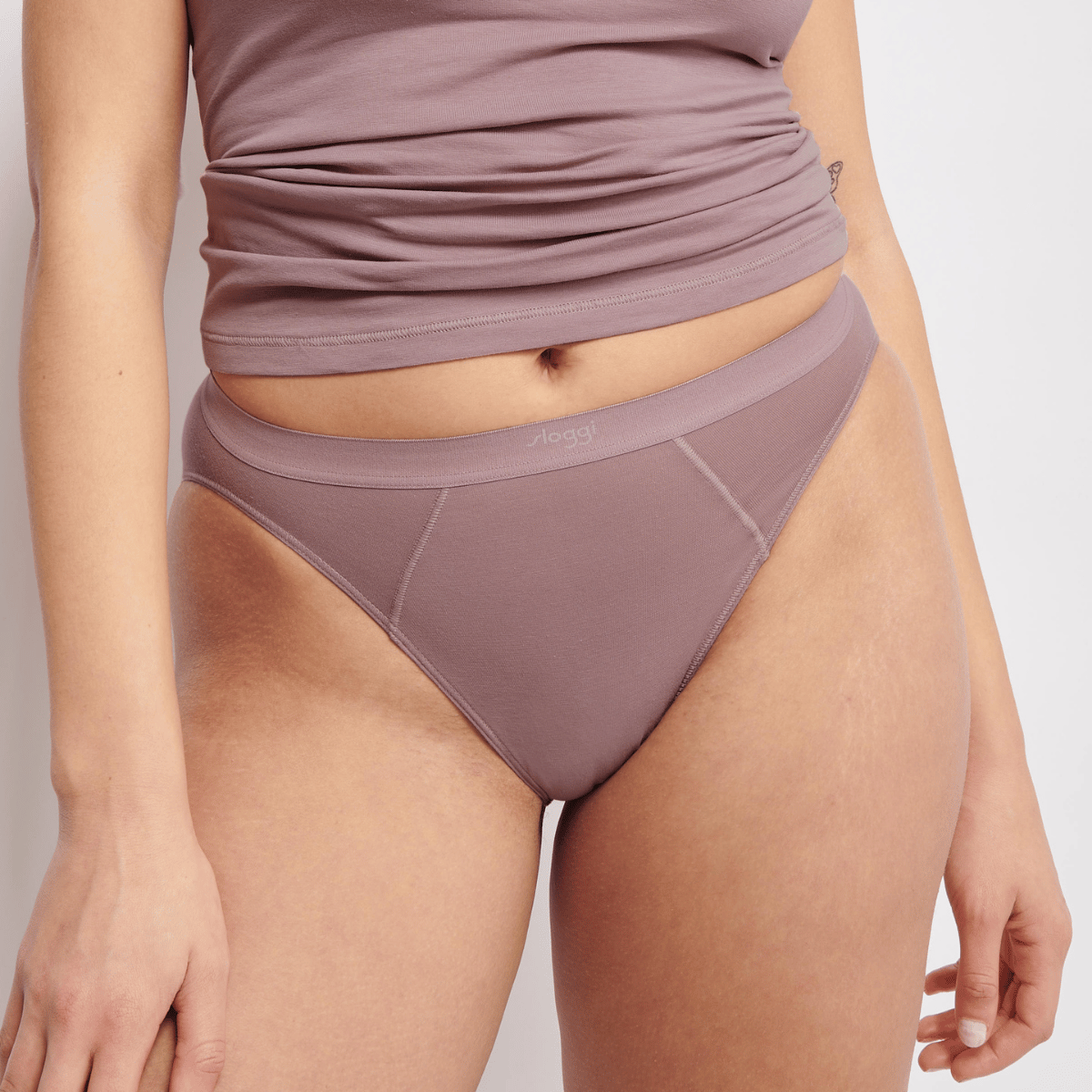 Sloggi Ever Ease tai trusse, lilla - 10219658 - 6116 - Foggy Mauve