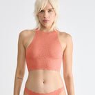 Sloggi Zero Feel Bliss top, orange - 10219667 - 3173 - Lovely Apricot