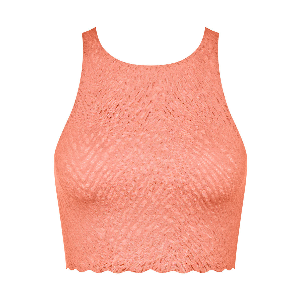 Sloggi Zero Feel Bliss top, orange - 10219667 - 3173 - Lovely Apricot