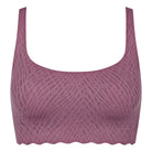 Sloggi Zero Feel Bliss BH top, lilla - 10219678 - 7574 - Lila Clover
