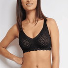Sloggi Zero Feel Bliss bralette BH, sort - 10219688 - 0004 - Black