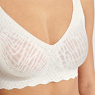 Sloggi Zero Feel Bliss bralette BH, hvid - 10219688 - 00GZ - Silk White