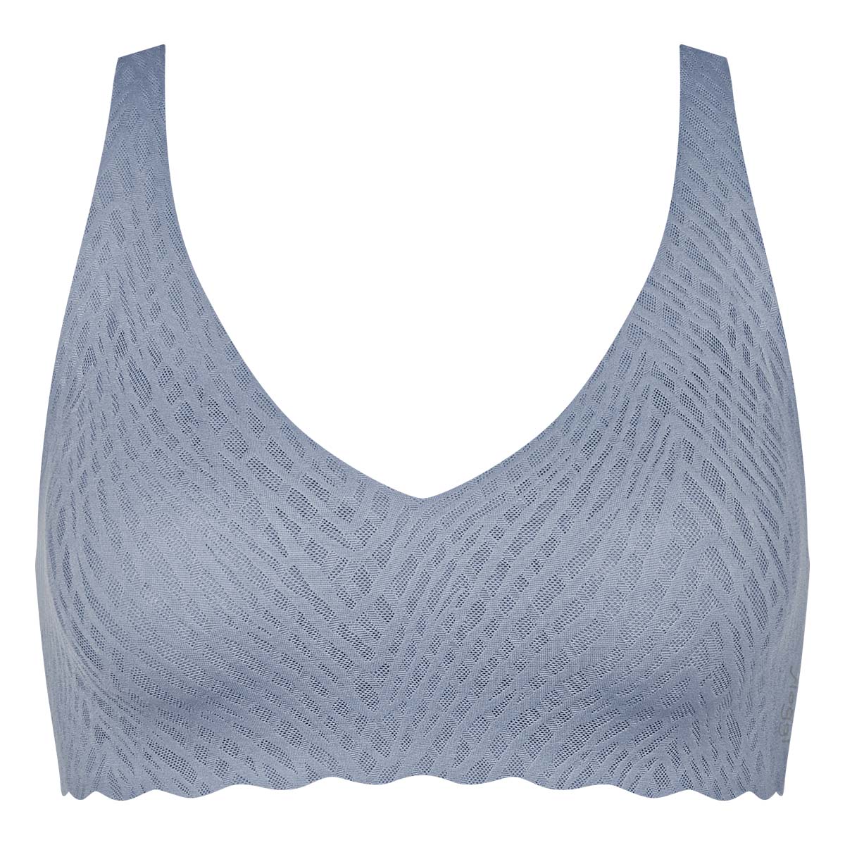 Sloggi Zero Feel Bliss bralette BH, blå - 10219688 - 00PP - Bluish Gray