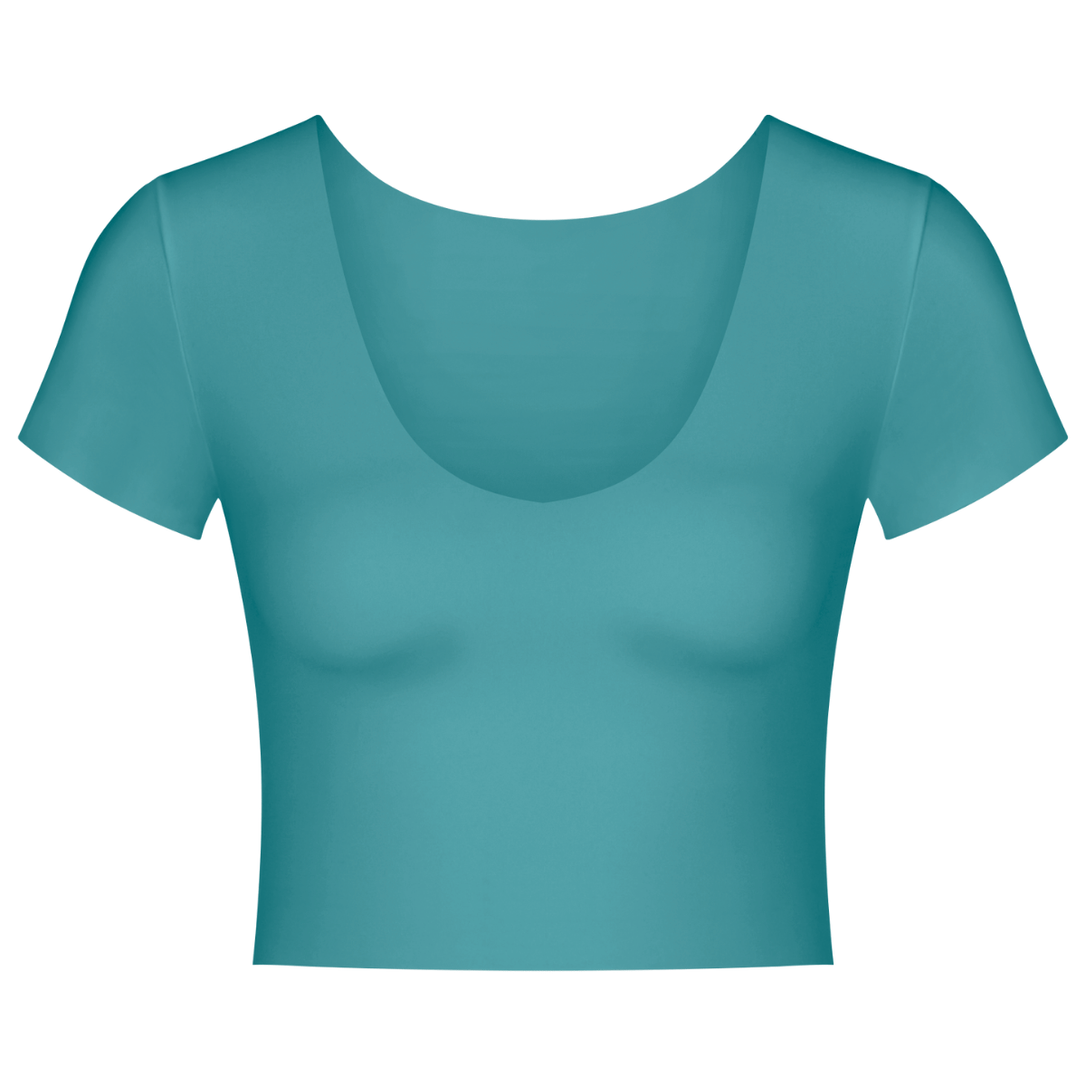 Sloggi Zero Feel 2.0 Crop top, turkis - 10219697 - 1597 - Quiet Turquoise