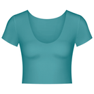 Sloggi Zero Feel 2.0 Crop top, turkis - 10219697 - 1597 - Quiet Turquoise