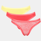 Sloggi GO Crush C3P 3-Pack g-streng, multi - 10219704 - V015 - Multiple Colours