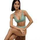 Triumph Body Make-Up Illusion Lace WP BH med bøjle, mintgrøn - 10219710 - 7329 - Misty Turquoise