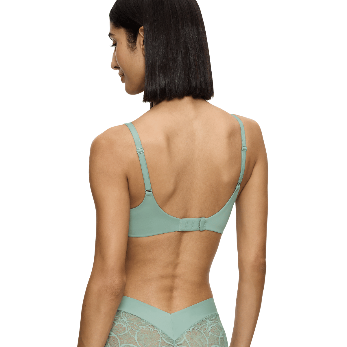 Triumph Body Make-Up Illusion Lace WP BH med bøjle, mintgrøn - 10219710 - 7329 - Misty Turquoise
